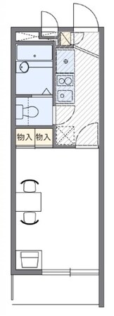 レオパレスビバ上板橋の物件間取画像